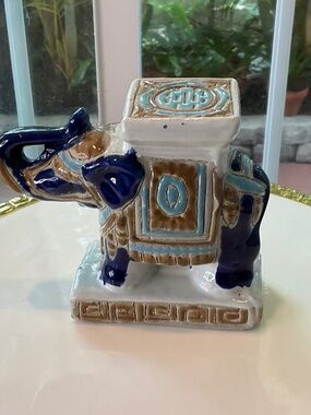 Small Ceramic Decorative Elephant